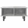 vidaXL Meuble TV Gris b&eacute;ton 68,5 x 35 x 35 cm Bois d'ing&eacute;nierie