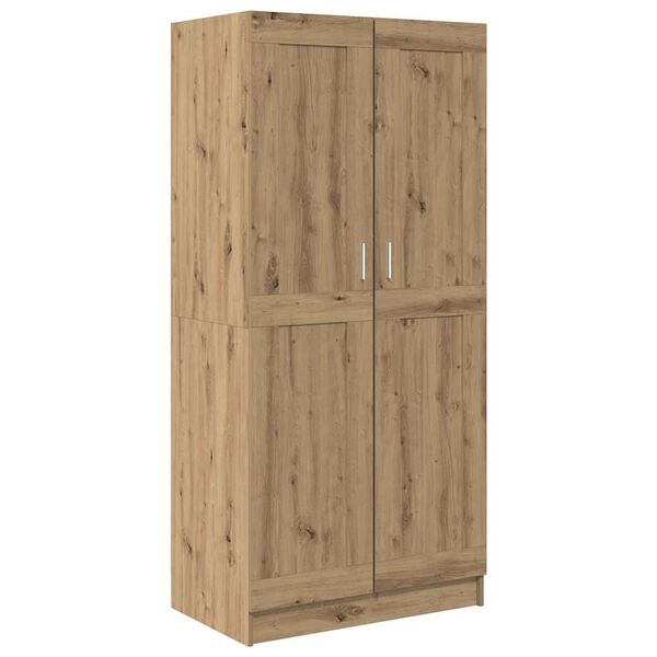 vidaXL Armoire Ch&ecirc;ne artisan 82,5 x 51,5 x 180 cm Bois d'ing&eacute;nierie