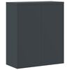 vidaXL Classeur anthracite et blanc 90x40x105 cm acier