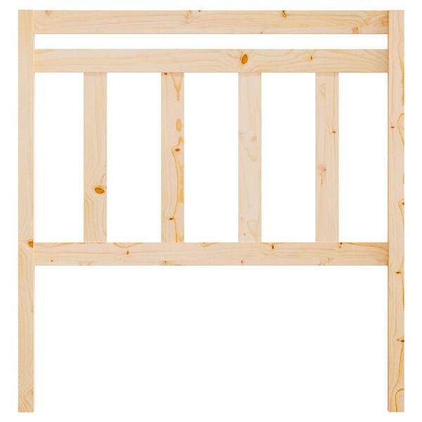 vidaXL T&ecirc;te de lit 106x4x100 cm Bois massif de pin