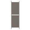 vidaXL Cloison de s&eacute;paration 5 panneaux Anthracite 250x200 cm Tissu