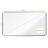 Nobo Tableau blanc magn&eacute;tique &eacute;cran large Premium Plus Acier 89x50 cm