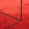 vidaXL Tapis OVIEDO &agrave; poils courts rouge 120x120 cm