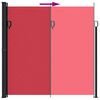 vidaXL Auvent lat&eacute;ral r&eacute;tractable rouge 200x300 cm