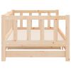 vidaXL Lit coulissant 2x(80x200) cm Bois de pin massif