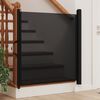 vidaXL Porte r&eacute;tractable pour animaux de compagnie noir 82,5x125 cm