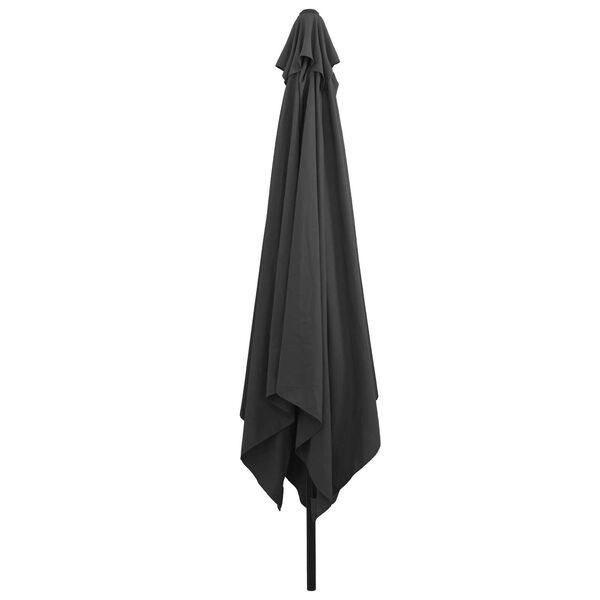 vidaXL Parasol de jardin Anthracite et noir 295 x 295 x 245 cm