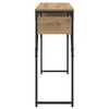 vidaXL TableConsole Ch&ecirc;ne artisanal 105x30x75cm Bois d'ing&eacute;nierie