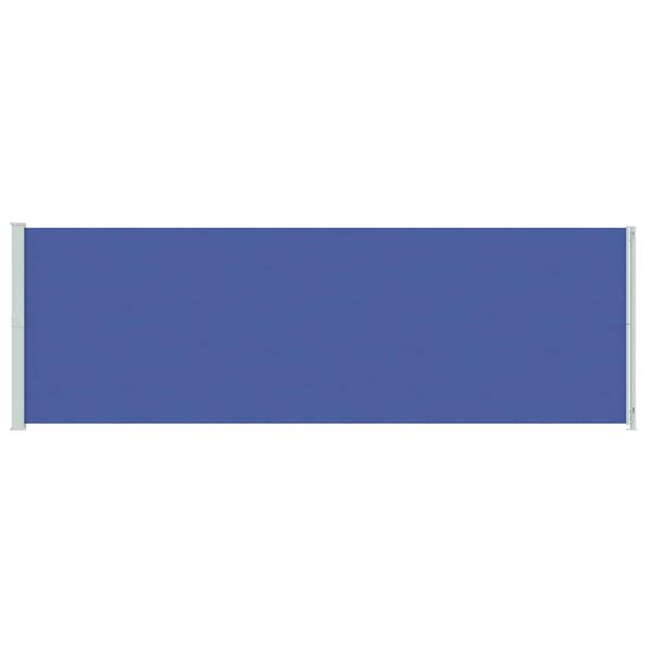 vidaXL Auvent lat&eacute;ral r&eacute;tractable de patio 200x600 cm Bleu