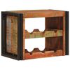 vidaXL &Eacute;tag&egrave;re &agrave; vin Marron 100 x 45 x 33 cm Bois r&eacute;cup&eacute;r&eacute; massif