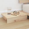 vidaXL Cadre de lit Marron 90 x 190 cm bois