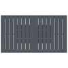 vidaXL Ensemble de salle &agrave; manger pour jardin 7 pcs Anthracite