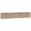 vidaXL Armoires murales 2 pcs Ch&ecirc;ne sonoma 100x36,5x35 cm