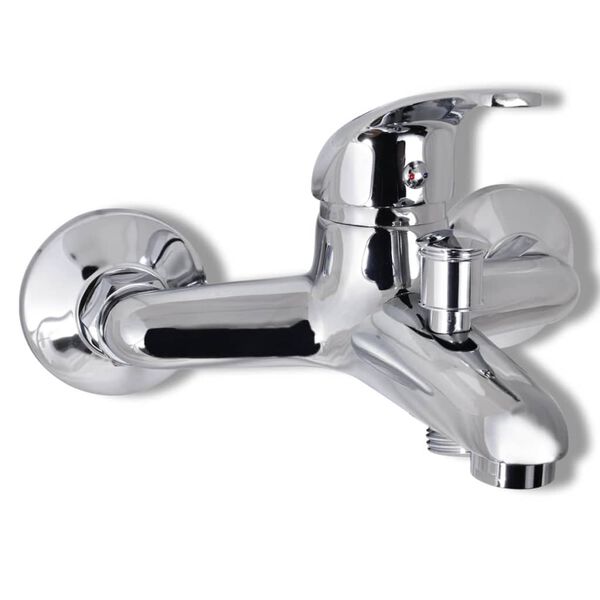 vidaXL Kit de robinet de douche Chrome