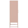 vidaXL Buffet haut rose 36x39x123 cm acier
