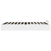 vidaXL Cadre de lit ottoman Blanc 203 x 150 x 25 cm Bois d&rsquo;ing&eacute;nierie