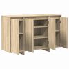 vidaXL Buffet Ch&ecirc;ne sonoma 120 x 41 x 75 cm Bois d'ing&eacute;nierie