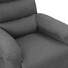 vidaXL Fauteuil inclinable Gris clair Tissu