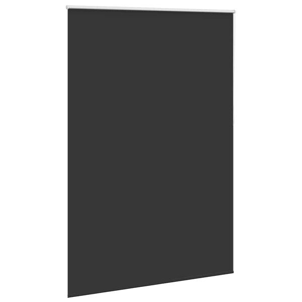 vidaXL Store enrouleur occultant 164,4 x 230 cm, largeur du tissu 160 cm, noir
