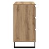 vidaXL Buffet Ch&ecirc;ne artisanal 60 x 35 x 70 cm Bois d'ing&eacute;nierie