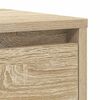 vidaXL Buffet chêne sonoma 29,5x34x76 cm bois d'ingénierie