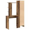 vidaXL Bureau 2 pcs Bois ancien