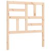 vidaXL Cadre de lit sans matelas bois de pin massif