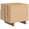 vidaXL Cabinet de chevet avec tiroir Ch&ecirc;ne artisanal 40 x 39 x 37 cm