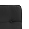 vidaXL Chaises &agrave; manger lot de 6 noir similicuir