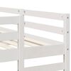 vidaXL Cadre de lit superpos&eacute; triple Blanc 160 x 200 cm Pin massif