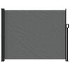 vidaXL Auvent latéral rétractable anthracite 160x600 cm
