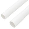 vidaXL Goulottes de câble Ø20 mm 10 m PVC
