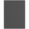 vidaXL Tapis d'entr&eacute;e Noir 80 x 120 cm Polypropyl&egrave;ne