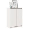 vidaXL Buffet Blanc 60x36x84 cm Bois de pin massif