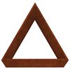 vidaXL Jardini&egrave;re 50x43x75 cm acier corten