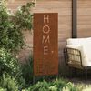 vidaXL &Eacute;cran de confidentialit&eacute; de jardin Fretwork Rouill&eacute; 50 x 140 cm