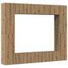 vidaXL Ensemble de meuble TV mural 8 pcs ch&ecirc;ne artisanal