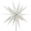 vidaXL Lumi&egrave;res de No&euml;l avec piquets 3 pcs LED pliable blanc 35 cm