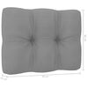 vidaXL Salon de jardin 10 pcs avec coussins Bois de pin massif