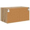 vidaXL Cabinets muraux 2 pcs Ch&ecirc;ne artisanal 68 x 37 x 35 cm