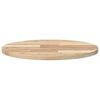 vidaXL Dessus de table rond &Oslash;50x2 cm bois massif d'acacia