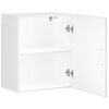 vidaXL Armoires murales de cuisine 2 pcs Porto blanc brillant