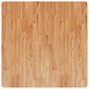 vidaXL Dessus de table carr&eacute; Marron clair90x90x1,5cm Bois ch&ecirc;ne trait&eacute;