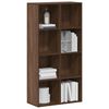vidaXL Biblioth&egrave;que/Buffet Ch&ecirc;ne marron 66x30x130 cm Bois d'ing&eacute;nierie