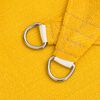 vidaXL Voile d'ombrage 160 g/m&sup2; rectangulaire jaune 2x3,5 m PEHD