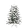vidaXL Sapin de No&euml;l Artificiel &agrave; Branches Articul&eacute;es Blanc 120 cm