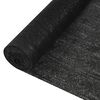 vidaXL Filet brise-vue Noir 2x25 m PEHD 150 g/m&sup2;