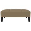 vidaXL Repose-pied Cappuccino 78x56x32 cm Similicuir