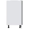 vidaXL Meuble Bas Ch&ecirc;ne Noir 60x46x81,5 cm Bois Contreplaqu&eacute;