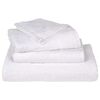 vidaXL Serviettes FROGN 2 pcs blanc 100x200 cm 360 g/m&sup2;
